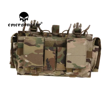 Emersongear Тактически MF Стил Gen IV Поддържани Плакати 556 мм Подсумок Подсумок Панел За Еърсофт оръжия в Гърдите Жилетка Лов